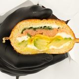 ovni Salmon burger
