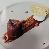 Fondant au chocolat glace vanille