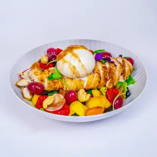 Buratta chicken salade