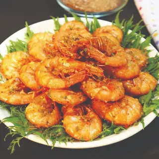 friture crevette 