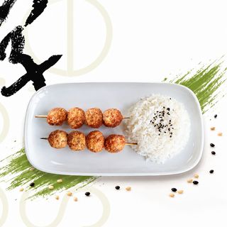 Yakitori Boulettes Poulet Fromage