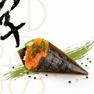 Temaki Saumon, Ciboulette