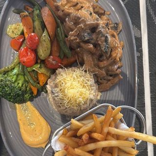 Émincés De Bœuf Aux Champignons