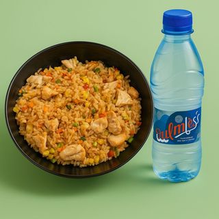 Riz Cantonais Poulet + Boisson au choix