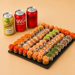Deluxe 56pcs + 3 Boissons