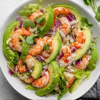 Salade Avocat Crevette