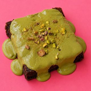 Brownie Pistachio Kunafa