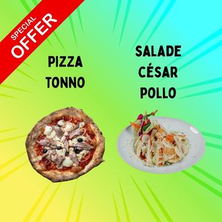 DUO SALADE & PIZZA