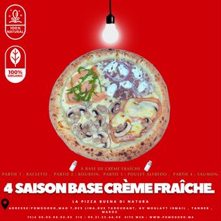 4 SAISON base crème fraîche.