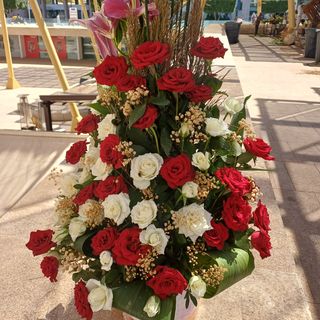 Composition florale haute