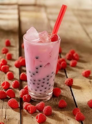 Bubble Tea Fraise