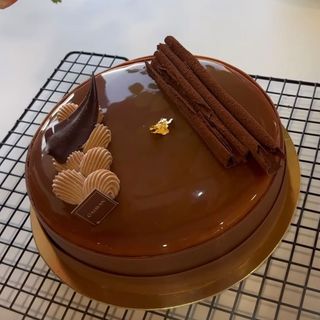 Entremet noisette 4 parts