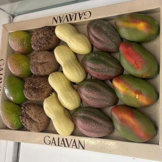 Plateau mini trompe l'oeil GALAVAN