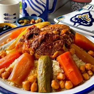 Couscous marocain viande