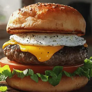 Hamburger complet 