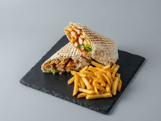 3 sawarhma avec frite et 3 boisson 25cl coca