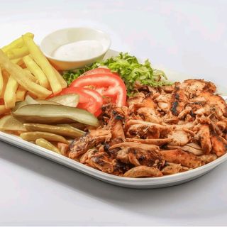 2 plat sawarhma et 2 coca  25cl