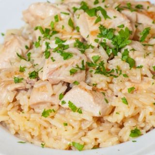 Risotto poulet 