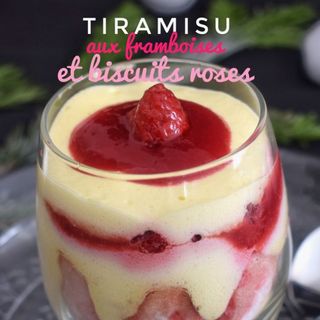 Tiramisu framboise 