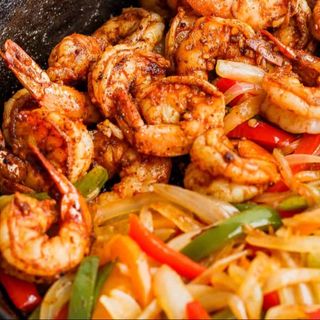 Shrimp Fajitas