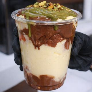 Cup San sebastian nutella pistache
