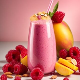 Smoothie framboise & mange