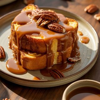 French taost caramel