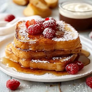 French Toast Caramel & Framboise