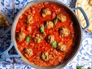 tajine de boulettes de dinde