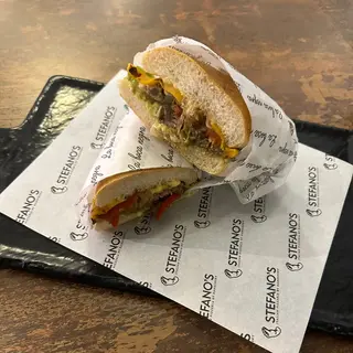 Panini Philly Cheesesteak
