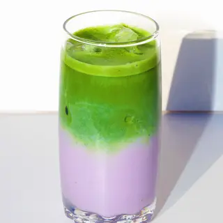 Matcha Taro tea