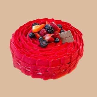 Entremets aux fruits rouges - 6 à 8 personnes