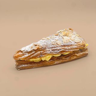 Triangle feuilleté à a crème
