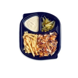 طبق شاورما دجاج