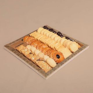 Petit plateau de biscuits à l'ancienne variés