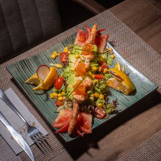 Salade Avocat Crevettes