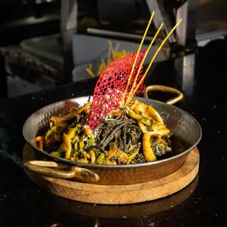 Spaghetti al nero di seppi
