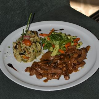 Émincé de viande