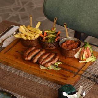 Brochettes saucisses de poulet