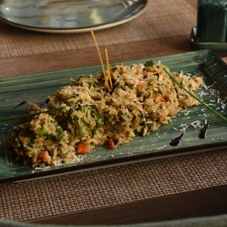 Risotto Pollo Primavera
