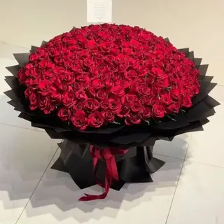 Bouquet de 200 roses rouges amour