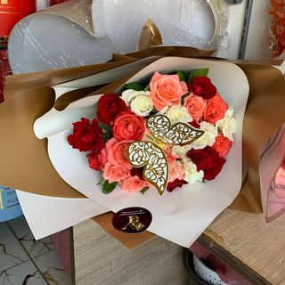 bouquet de fleurs mélange 