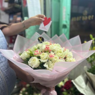Bouquet de fleurs blanches