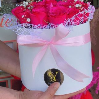 Box roses fuch
