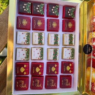 20 Pièces de Chocolats Raffinés Mélangés - Édition Personnalisée Bonne Année 2026