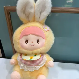 Bunny Plush Doll – Yellow Edition