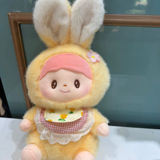 Bunny Plush Doll – Yellow Edition