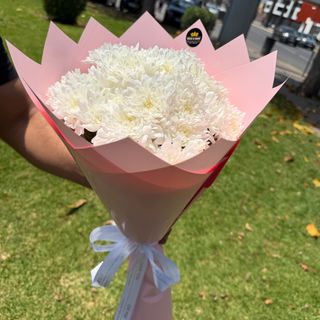 White Chrysanthemums
