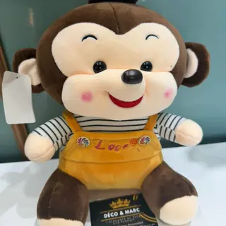 Smiling Monkey Plush Toy