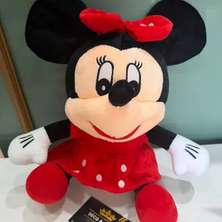 Minnie Mouse Plush Toy – Red Edition